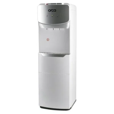 Orca 3-in-1 Freestanding Water Dispenser with Bullet Ice Maker - White